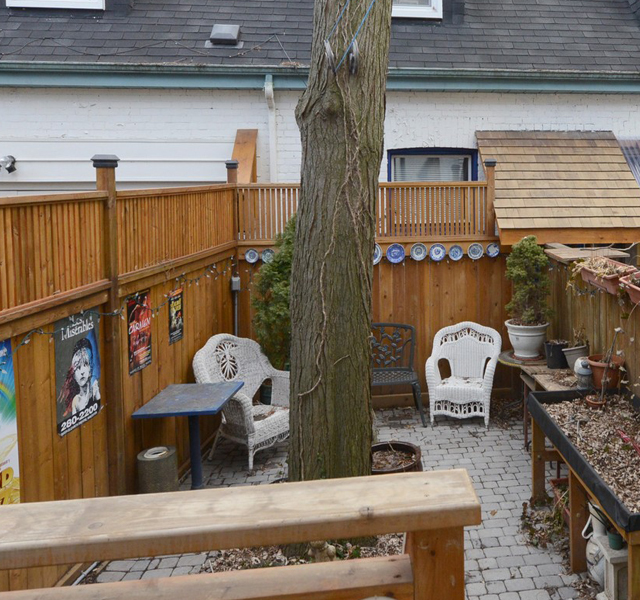 248 Brunswick Ave., Back Yard