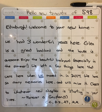 testimonial from 598 Edinburgh